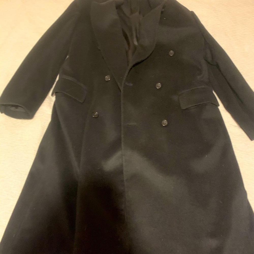 Career collection long coat size L